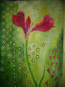 Sonja's result from the class Flowers & Patterns - Brave Art Academy